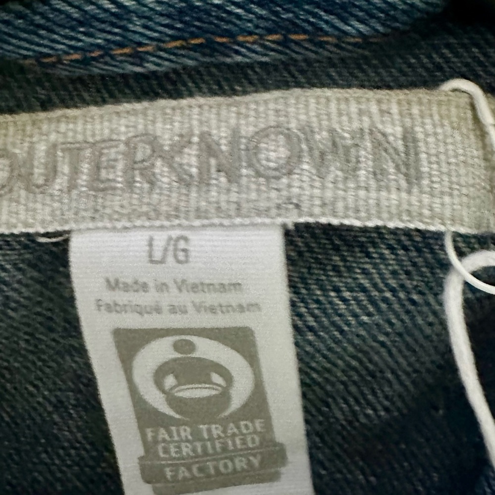 Outerknown Indigo Denim Jacket - image 5